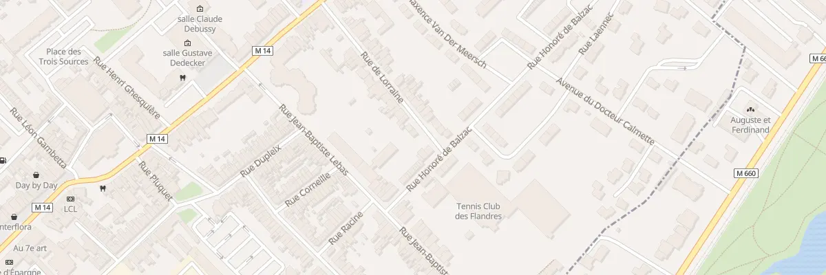 Plan du 50 Rue de Lorraine à Croix
