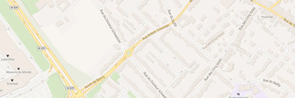 Plan du 35 Rue Robert Schuman à Neuville-en-Ferrain