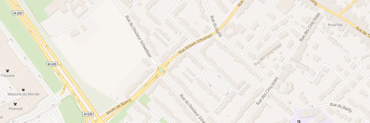 Plan du 33 Rue Robert Schuman à Neuville-en-Ferrain
