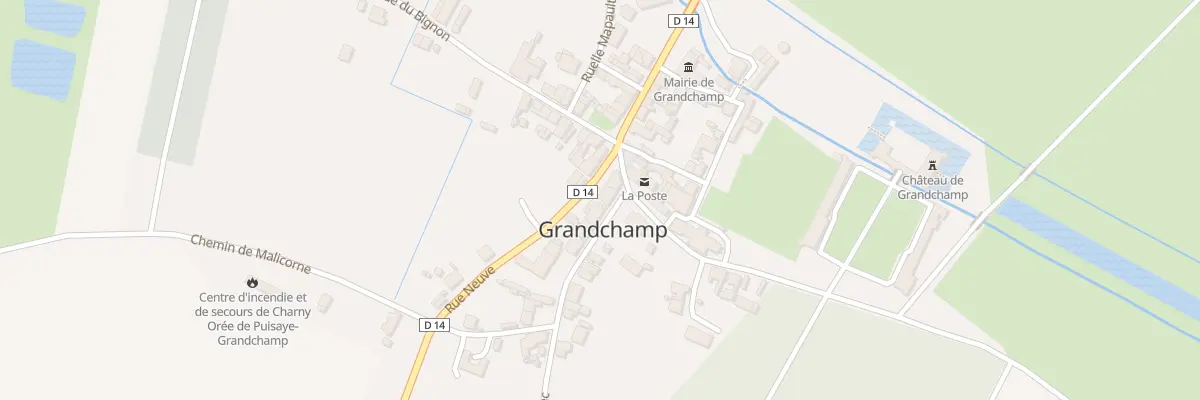 Plan du 4 Rue Gaillard à Charny Orée de Puisaye