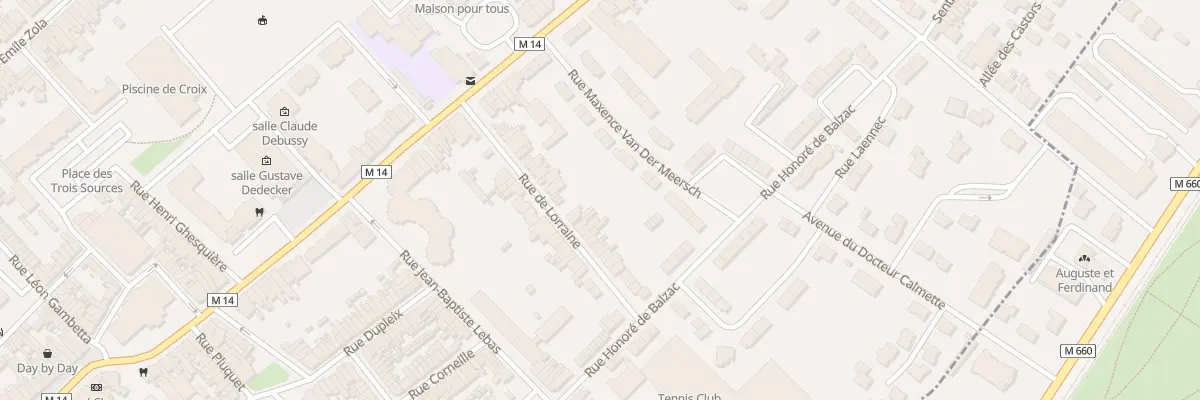 Plan du 37 Rue de Lorraine à Croix