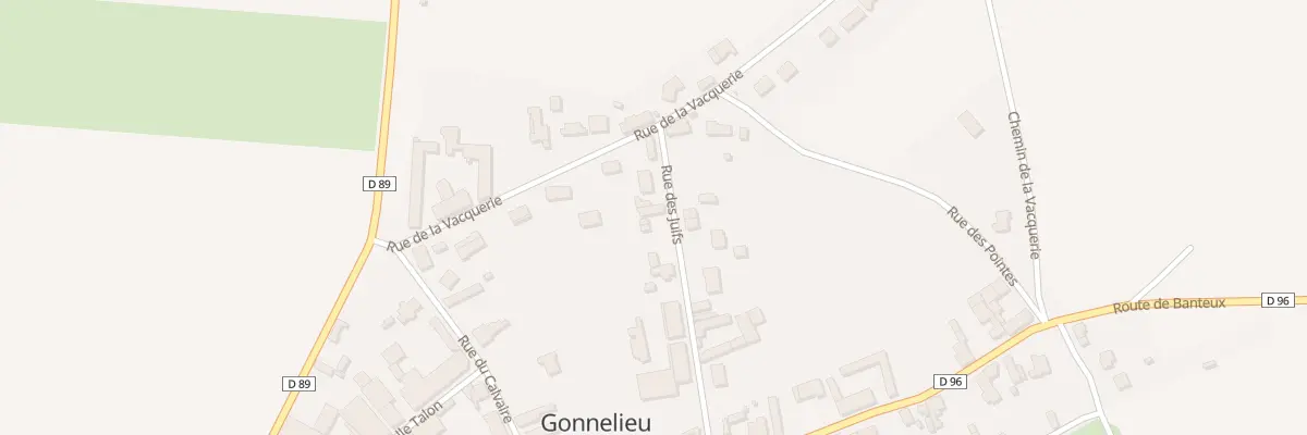 Plan du 187 Rue des Juifs à Gonnelieu