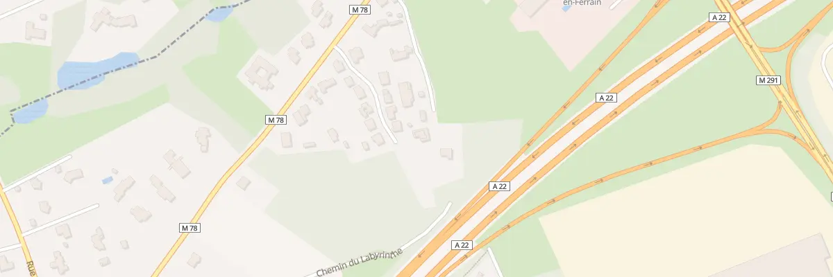 Plan du 74 Rue du Dronckaert à Neuville-en-Ferrain