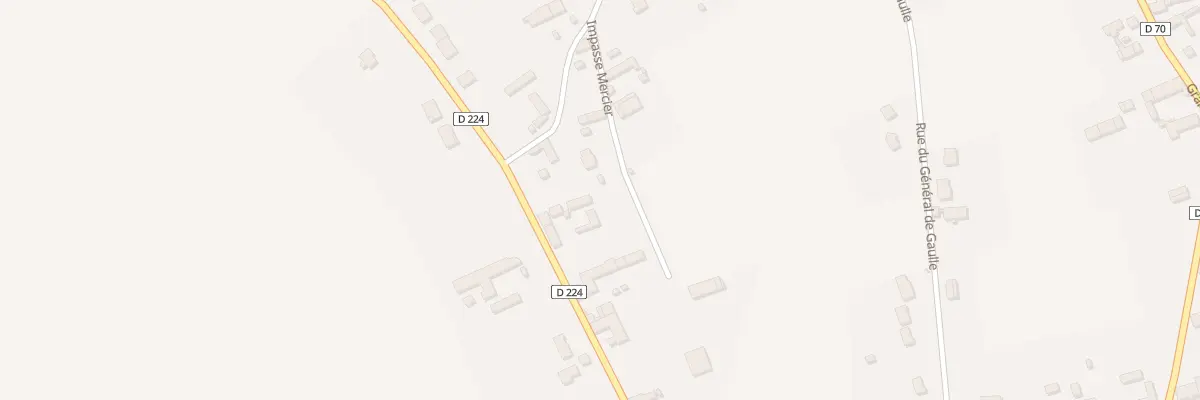 Plan du 6 Imp Mercier à Villebougis