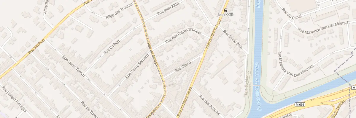Plan du 24 Rue d’Iéna à Tourcoing