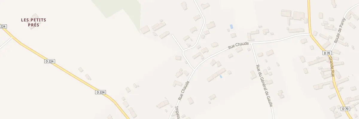 Plan du 1A Rue de l’Etang à Villebougis