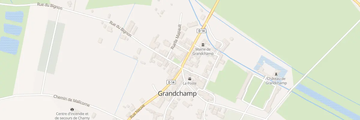 Plan du 3 Rue des Ponts Neufs à Charny Orée de Puisaye