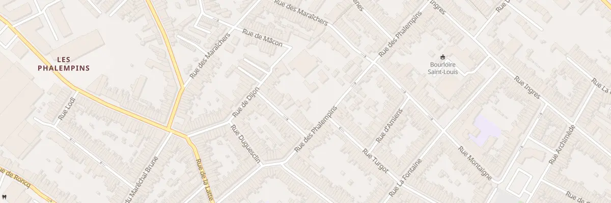Plan du 73 Rue des Phalempins à Tourcoing