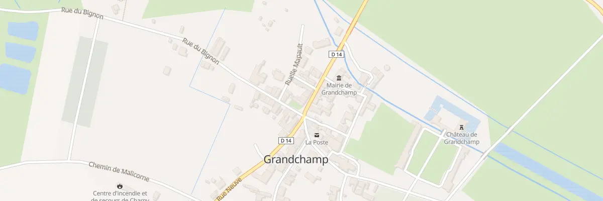 Plan du 5 Rue des Ponts Neufs à Charny Orée de Puisaye