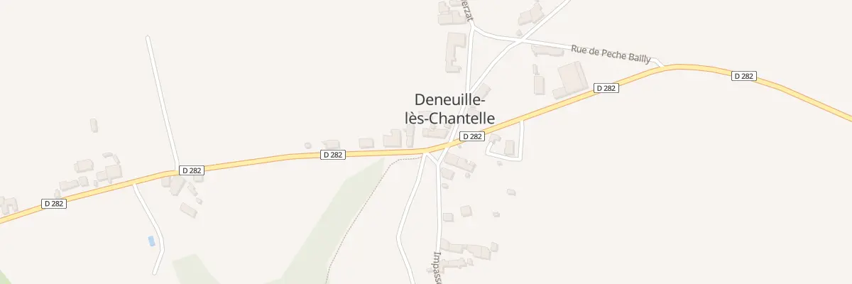 Plan du 5033 Le Bourg Nord à Deneuille-lès-Chantelle