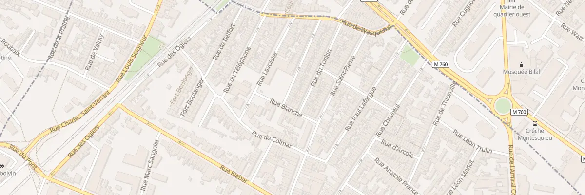 Plan du 59 Rue Saint-Jacques à Croix