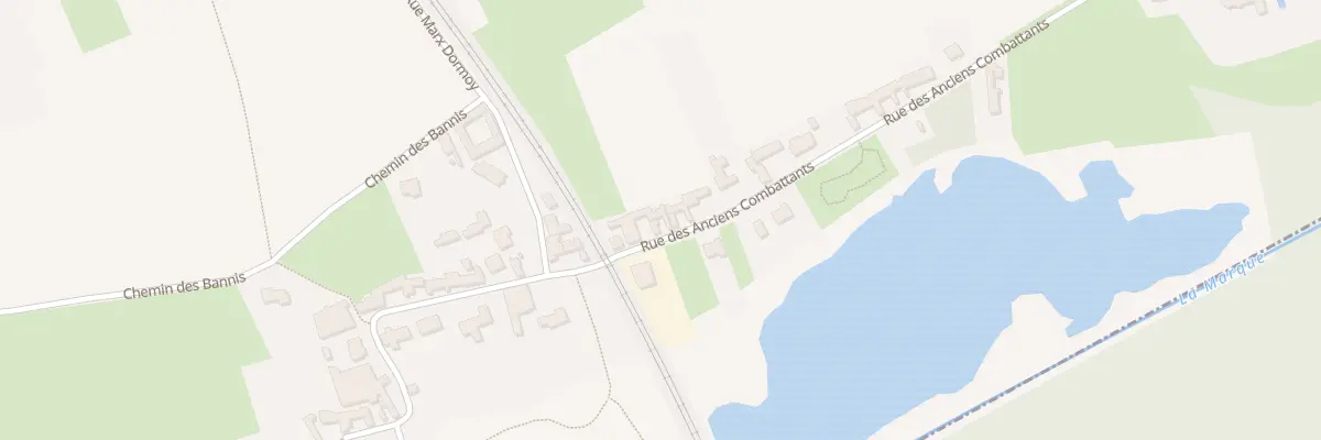 Plan du 5 Rue des Anciens Combattants à Fretin