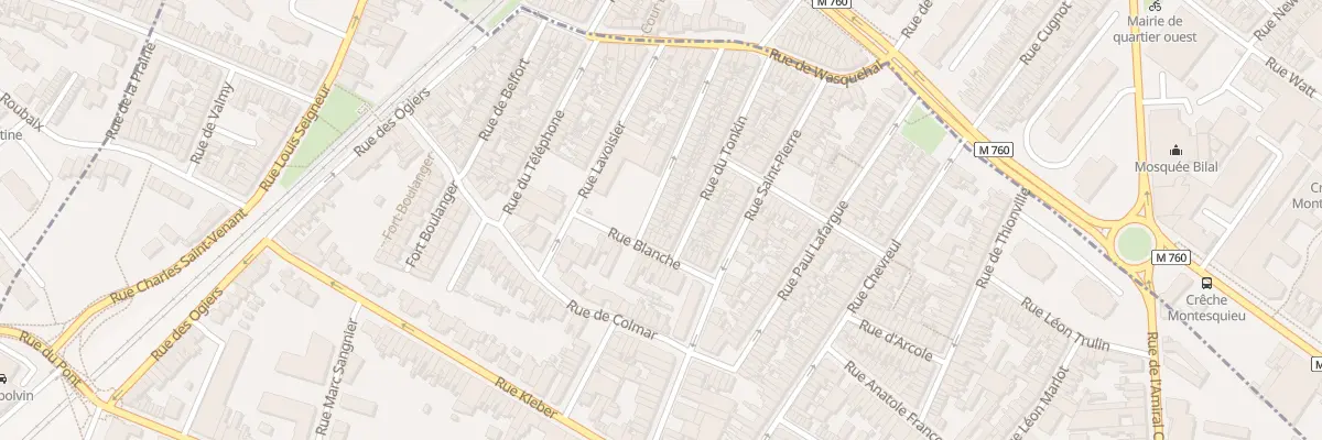 Plan du 57 Rue Saint-Jacques à Croix
