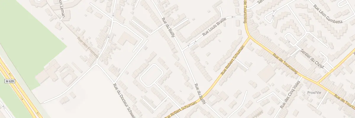 Plan du 44 Rue du Bailly à Neuville-en-Ferrain