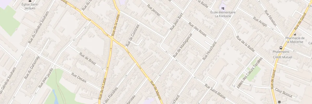 Plan du 129 Rue Saint Blaise à Tourcoing