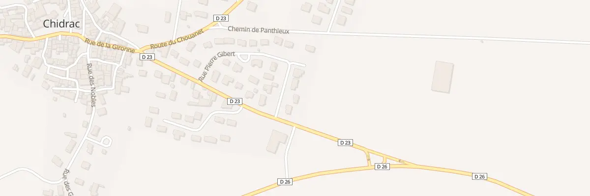 Plan du 29 Rue Pierre Gibert aux Deux-Rives