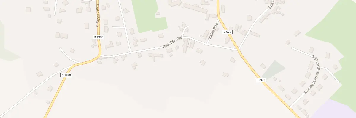 Plan du 14 Rue d’En-bas à Dampleux