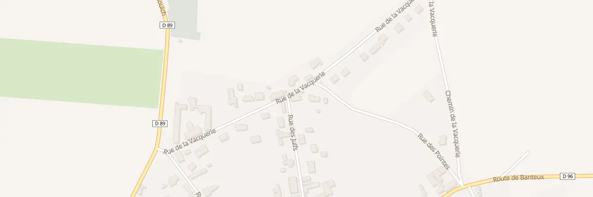 Plan du 240 Rue des Juifs à Gonnelieu