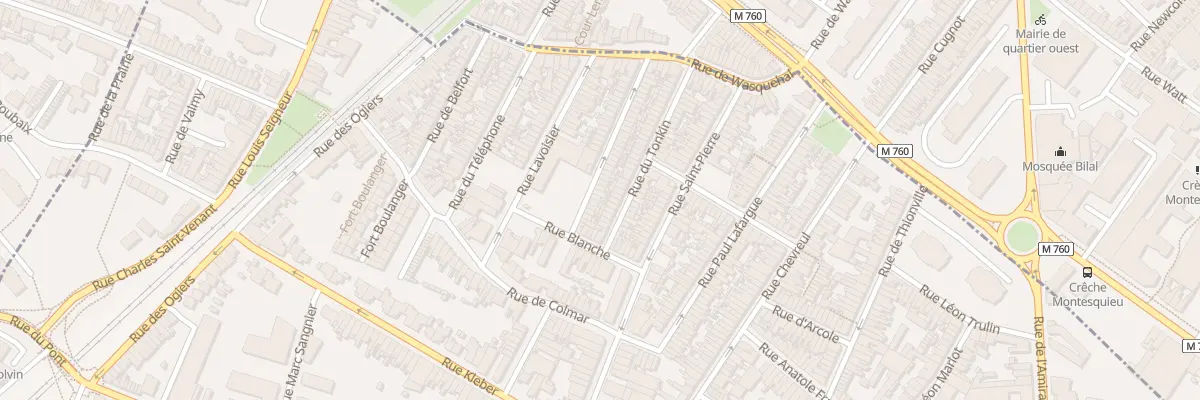 Plan du 51 Rue Saint-Jacques à Croix