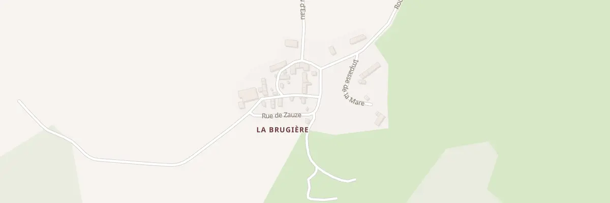 Plan du 5239 La Brugiere à Apchat