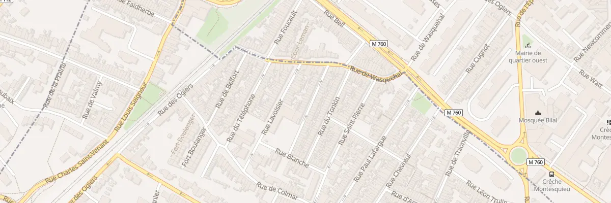 Plan du 20 Rue Saint-Jacques à Croix