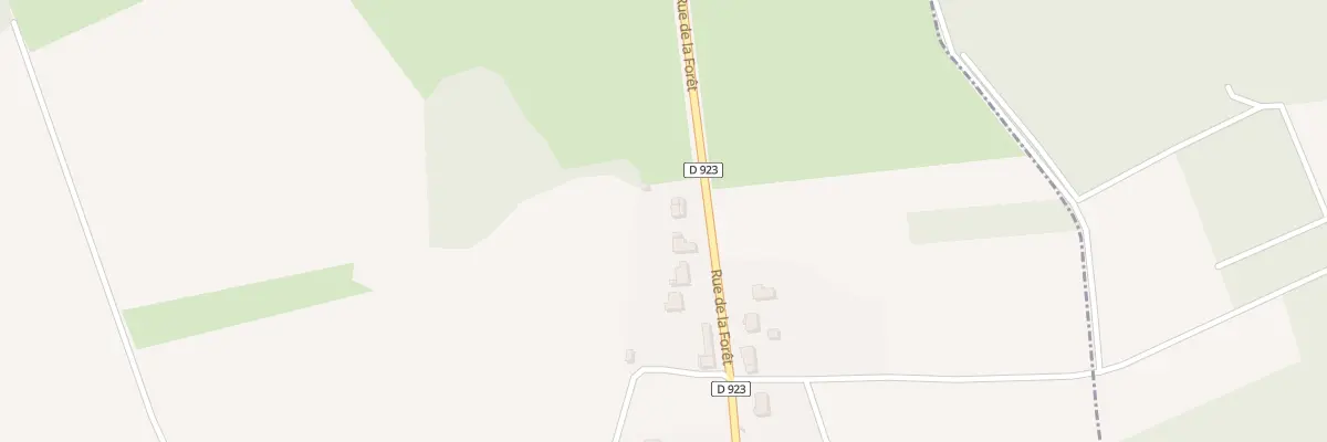Plan du 29 Rue de la Forêt à Commenchon