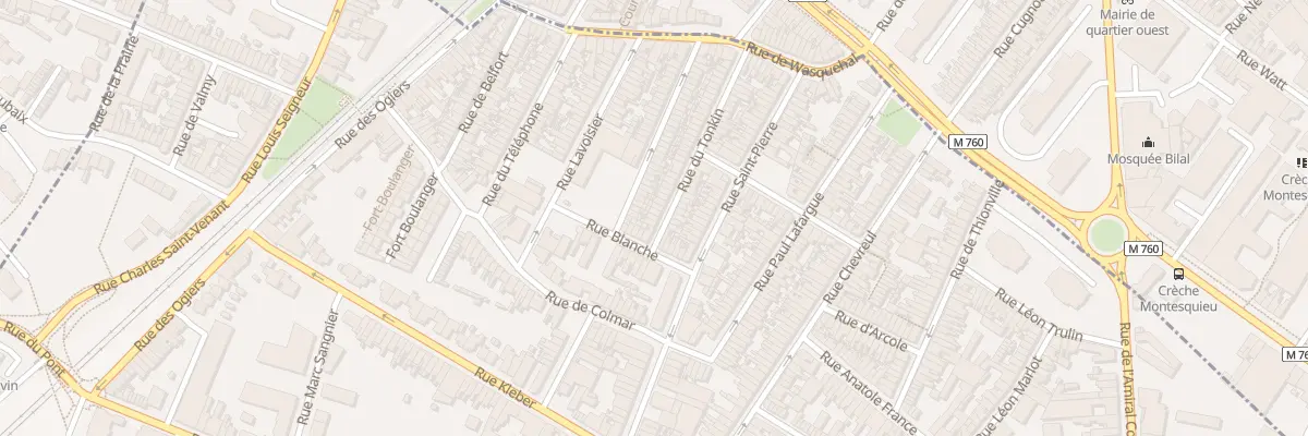 Plan du 56 Rue du Tonkin à Croix