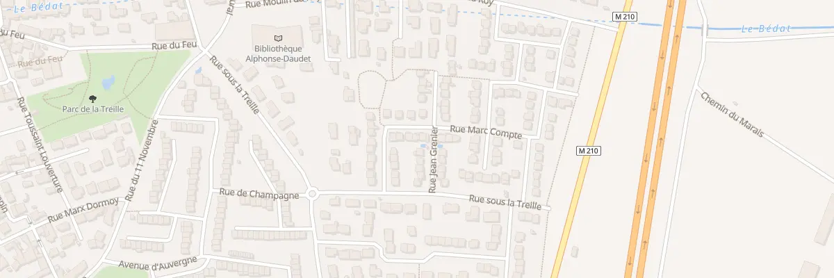 Plan du 18 Rue Charles Jarry à Gerzat