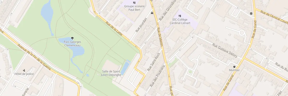 Plan du 2 Rue du Marechal Ney à Tourcoing
