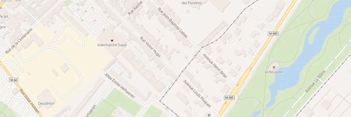 Plan du 79 Rue Victor Hugo à Croix