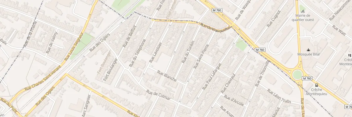 Plan du 43 Rue Saint-Jacques à Croix