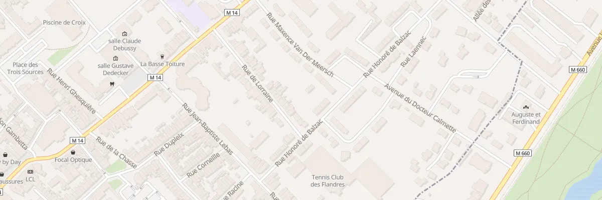 Plan du 53 Rue de Lorraine à Croix