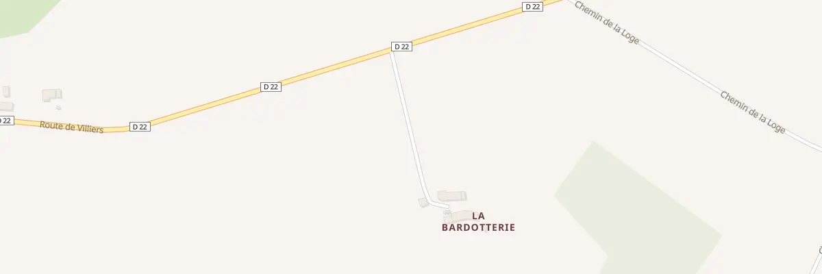 Plan du 148 La Bardotterie à Tannerre-en-Puisaye