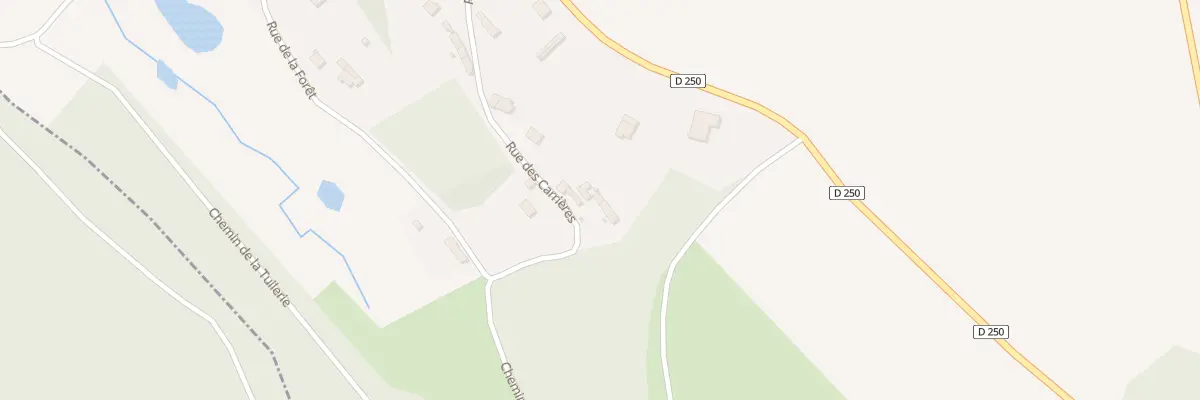 Plan du 17 Rue des Carrières à Montgobert