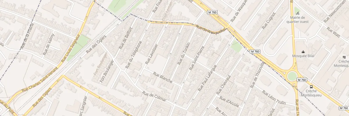 Plan du 39 Rue Saint-Jacques à Croix