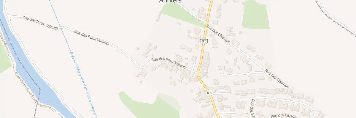 Plan du 62 Rue des Poux Volants à Anhiers