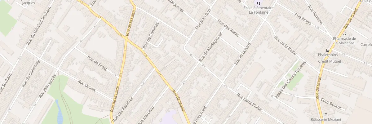 Plan du 117 Rue Saint Blaise à Tourcoing