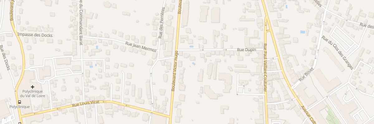 Plan du 29 Rue Dupin à Nevers