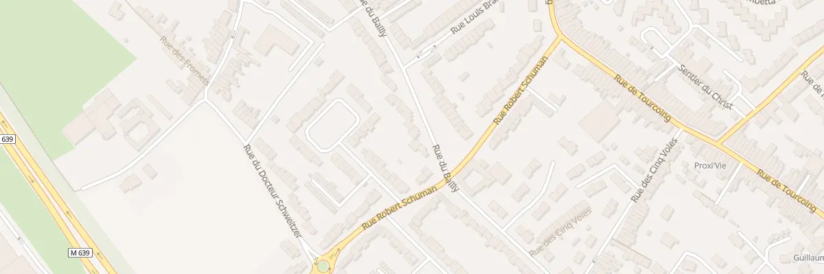 Plan du 56 Rue du Bailly à Neuville-en-Ferrain
