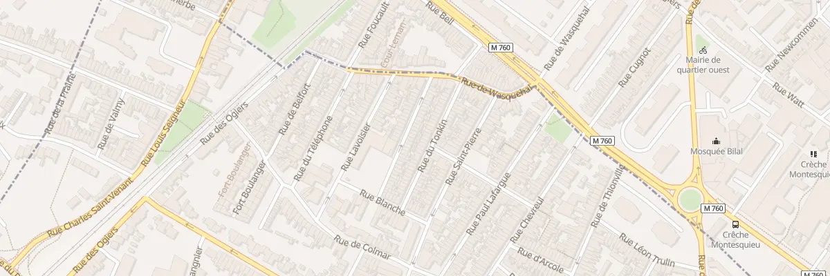 Plan du 29 Rue Saint-Jacques à Croix
