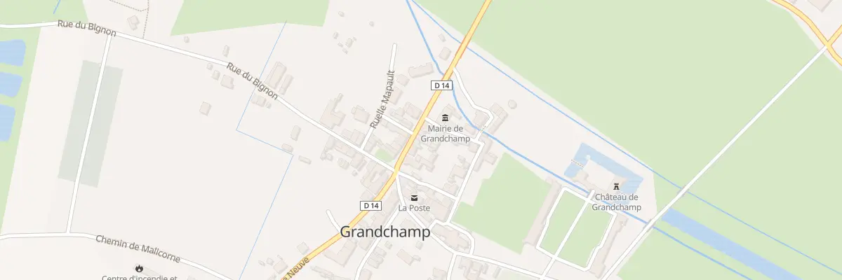 Plan du 6 Rue des Ponts Neufs à Charny Orée de Puisaye