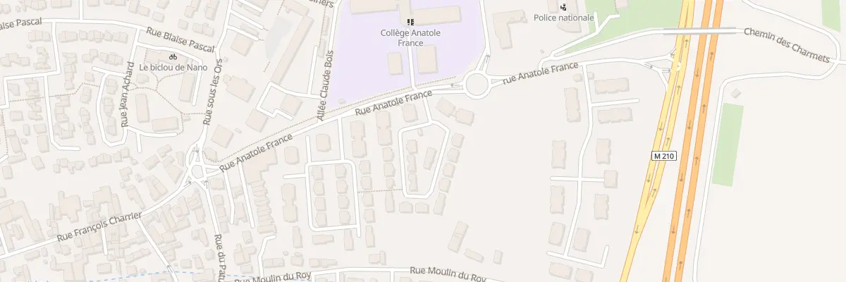 Plan du 8 Rue des Ecuries du Roy à Gerzat