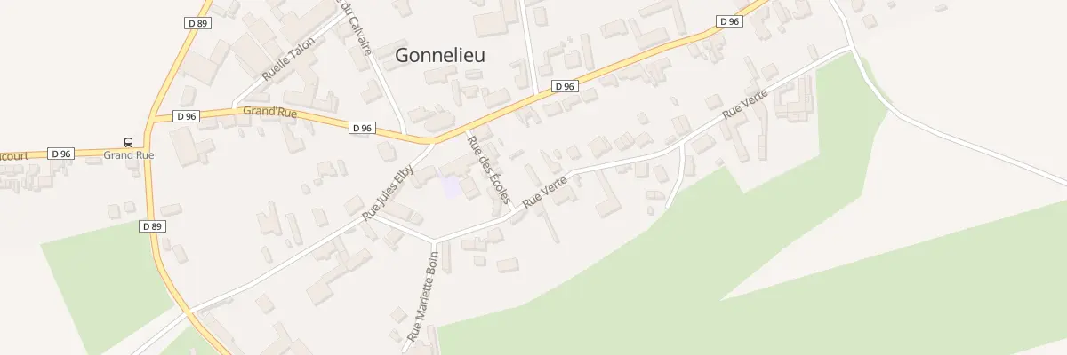 Plan du 163 Rue Verte à Gonnelieu