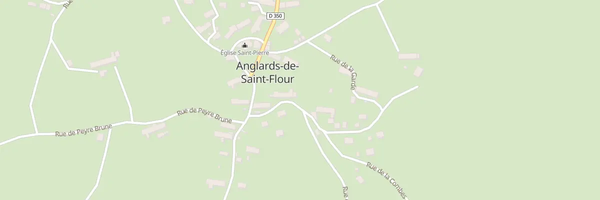 Plan du 7 Rue de la Combe à Anglards-de-Saint-Flour