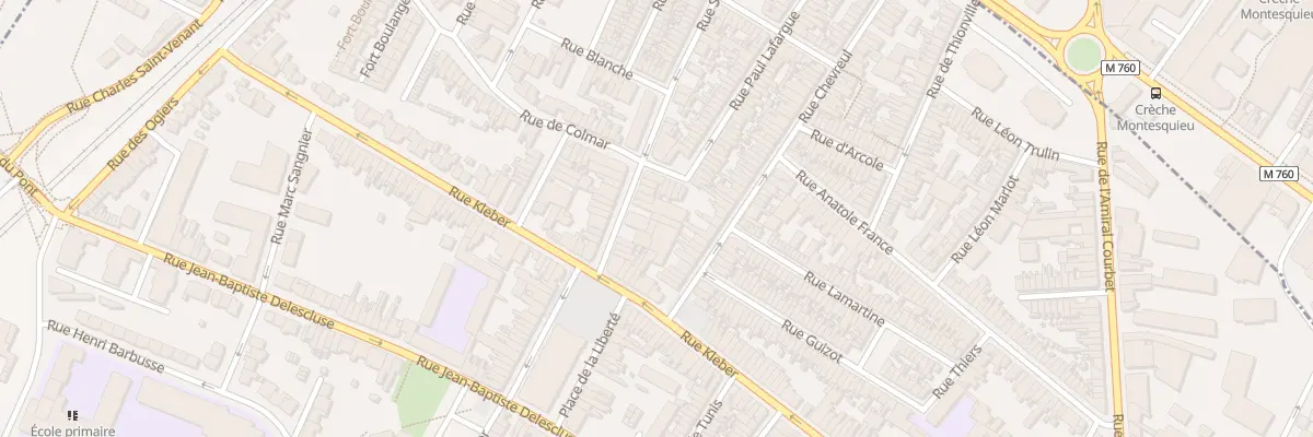 Plan du 10 Rue Saint-Pierre à Croix