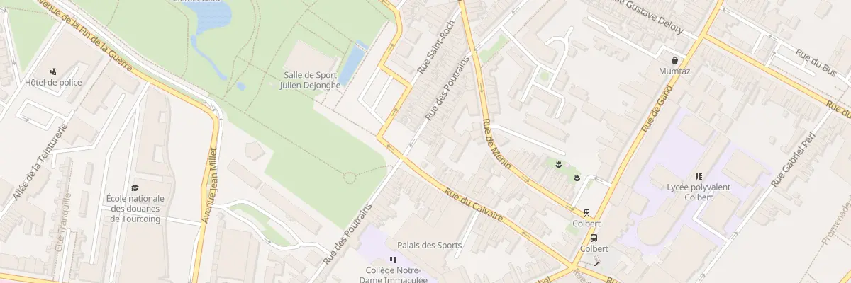Plan du 148 Rue des Poutrains à Tourcoing