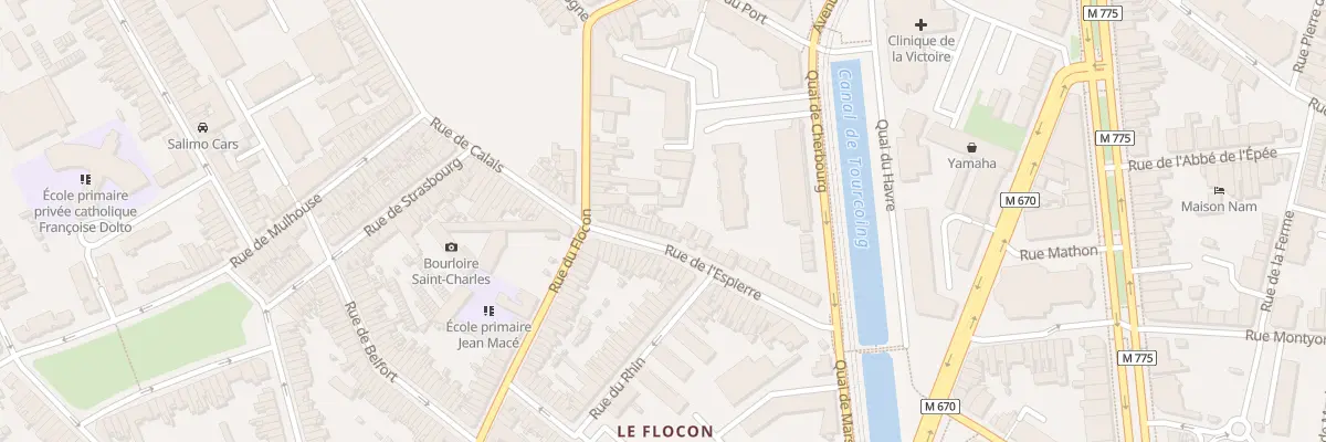 Plan du 17 Rue de l’ Espierre à Tourcoing