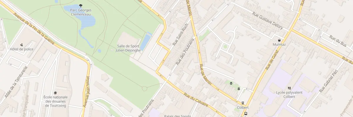 Plan du 111 Rue des Poutrains à Tourcoing