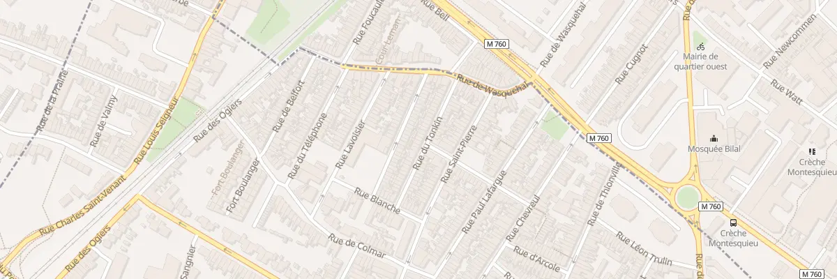 Plan du 30 Rue du Tonkin à Croix
