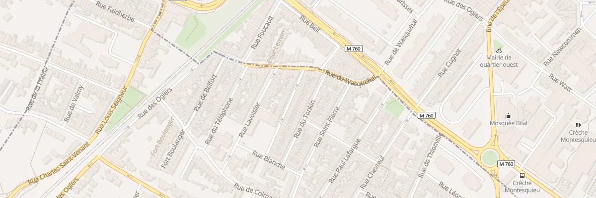 Plan du 17 Rue Saint-Jacques à Croix